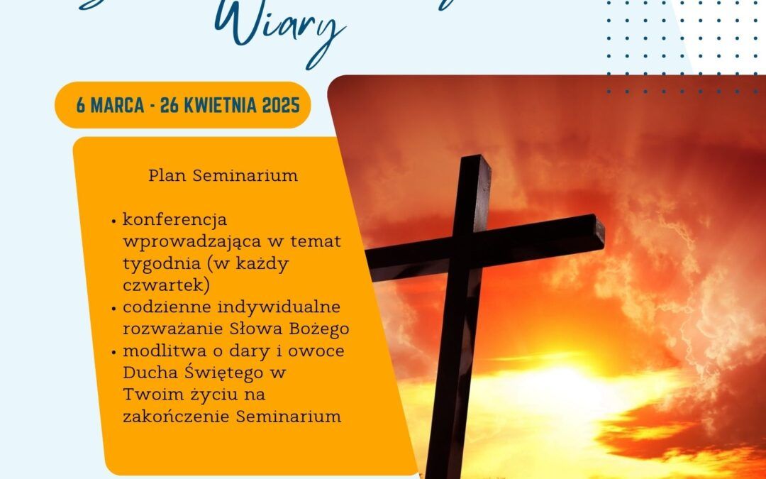 Seminarium Odnowy Wiary – zaproszenie
