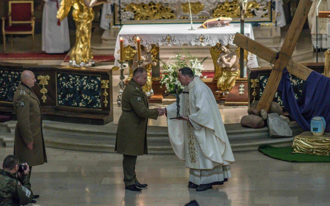 Żołnierska modlitwa w Bazylice
