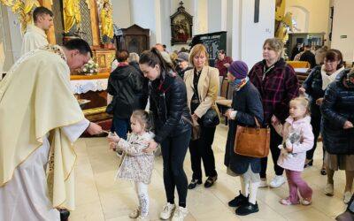 Sobota jubileuszowa z pielgrzymami z dekanatu Bolesławiec Wschód