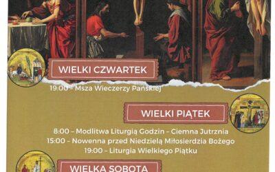 Triduum Paschalne i święta Zmartwychwstania – program