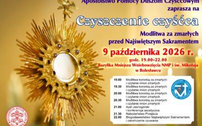 Czyszczenie czyśćca – zaproszenie